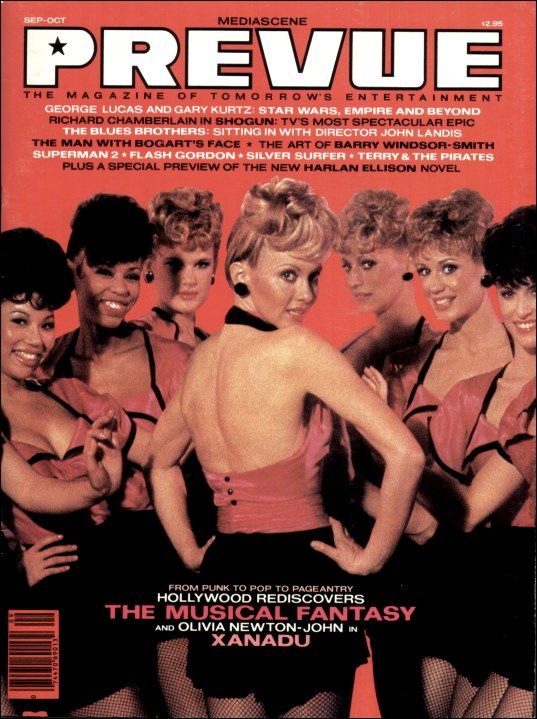 PREVUE magazine cover Issue 42 September 1980