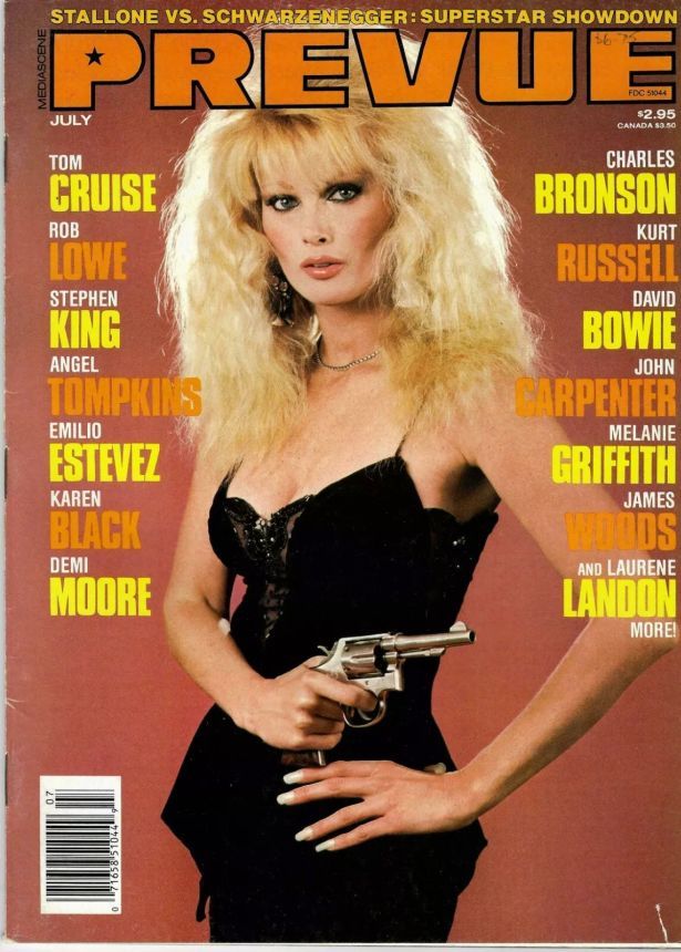 PREVUE magazine cover Issue 64  1986
