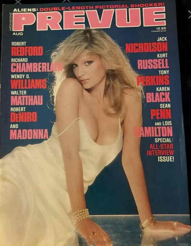 PREVUE magazine cover Issue 65 August 1986