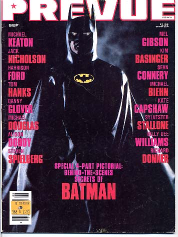 PREVUE magazine cover Issue 76  1989