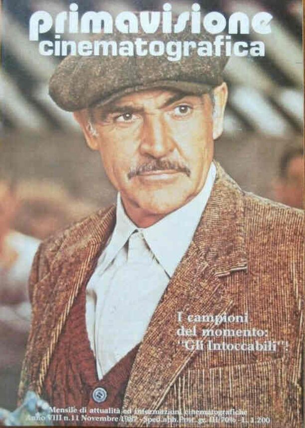 PRIMAVISIONE CINEMATOGRAFICA magazine cover  November 1987