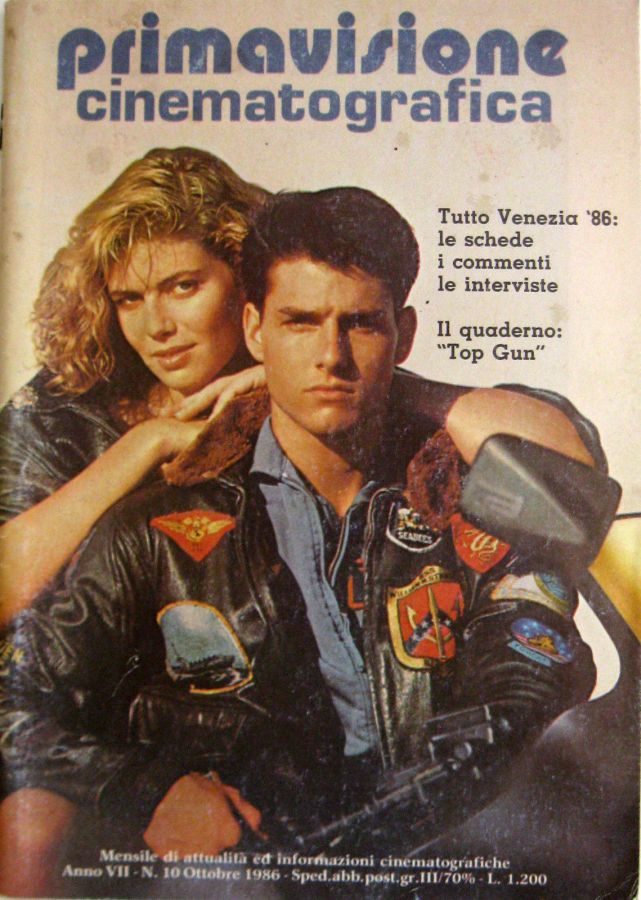 PRIMAVISIONE CINEMATOGRAFICA magazine cover  October 1986