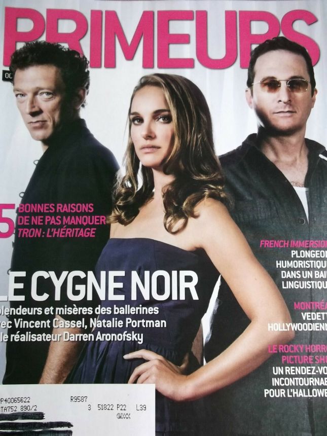 PRIMEURS magazine side cover October 2011