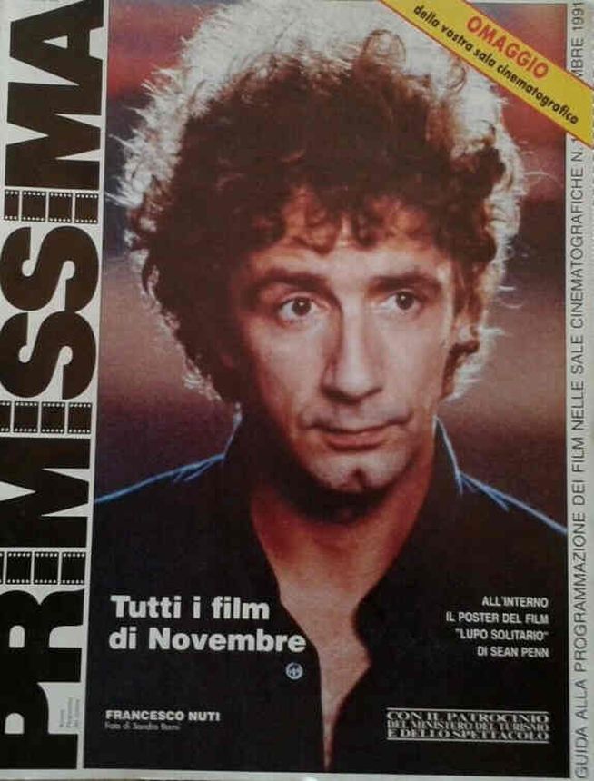 PRIMISSIMA magazine side cover  November 1991