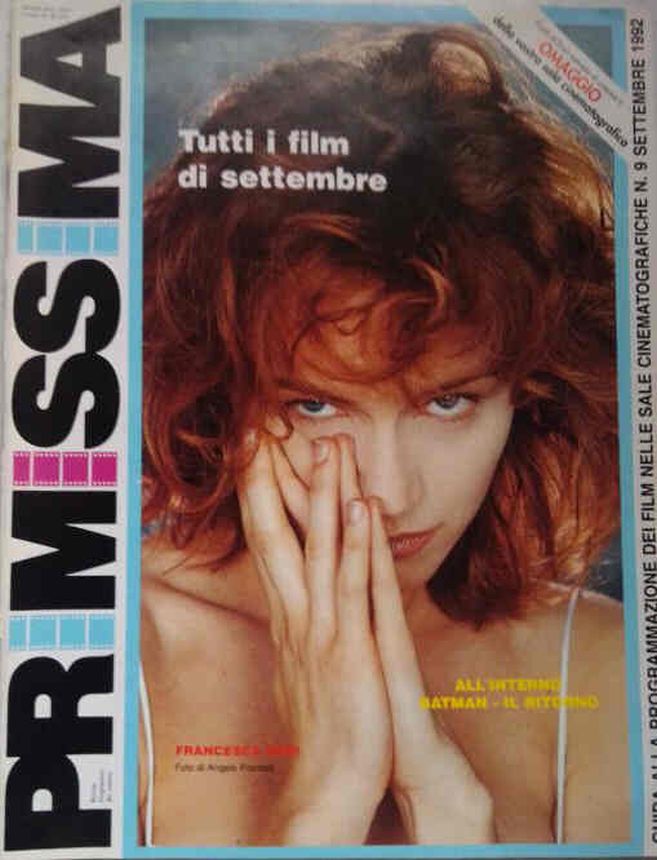 PRIMISSIMA magazine side cover  September 1992