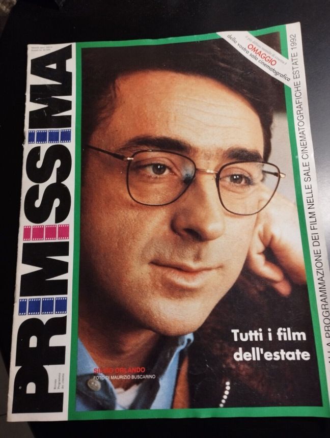 PRIMISSIMA magazine side cover Summer 1992