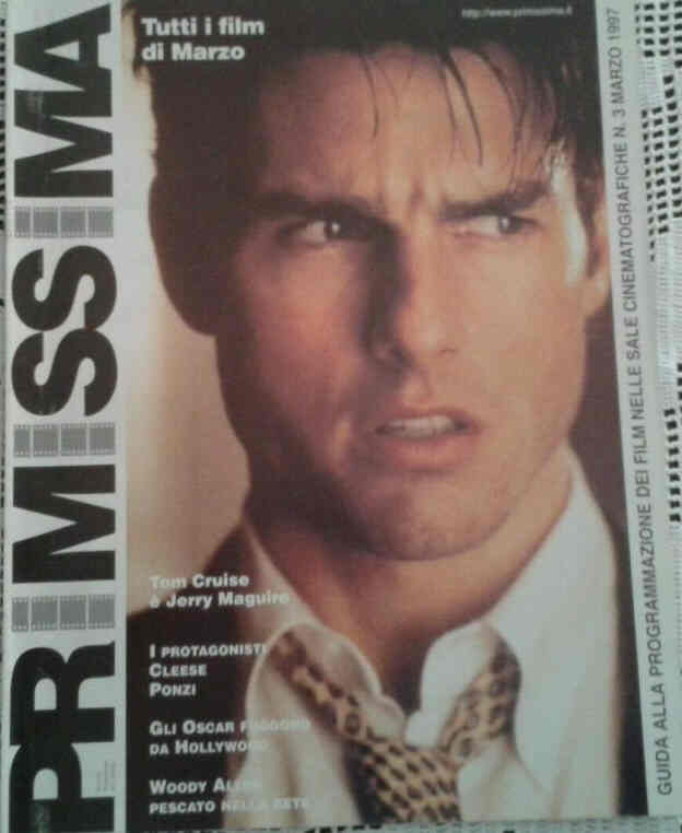 PRIMISSIMA magazine side cover  March 1997