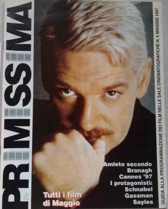 PRIMISSIMA magazine side cover  May 1997