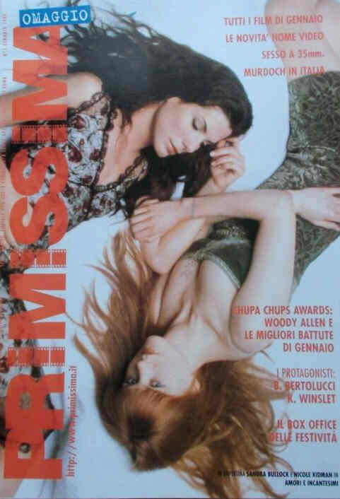 PRIMISSIMA magazine side cover  January 1999