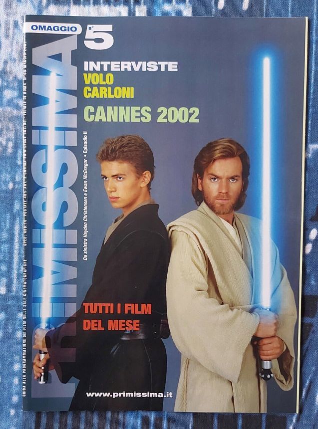 PRIMISSIMA magazine side cover  May 2002