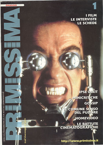 PRIMISSIMA magazine side cover January 2001