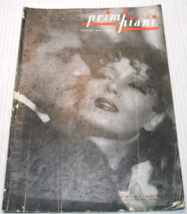 PRIMI PIANI magazine cover  June 1942