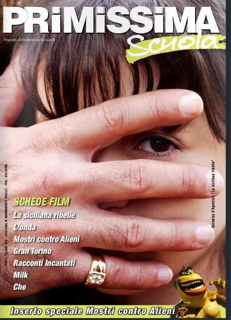 PRIMISSIMA SCUOLA magazine side cover February 2009