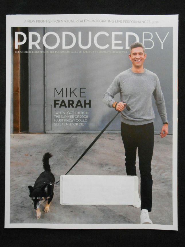 PRODUCED BY magazine side cover  February/March 2019