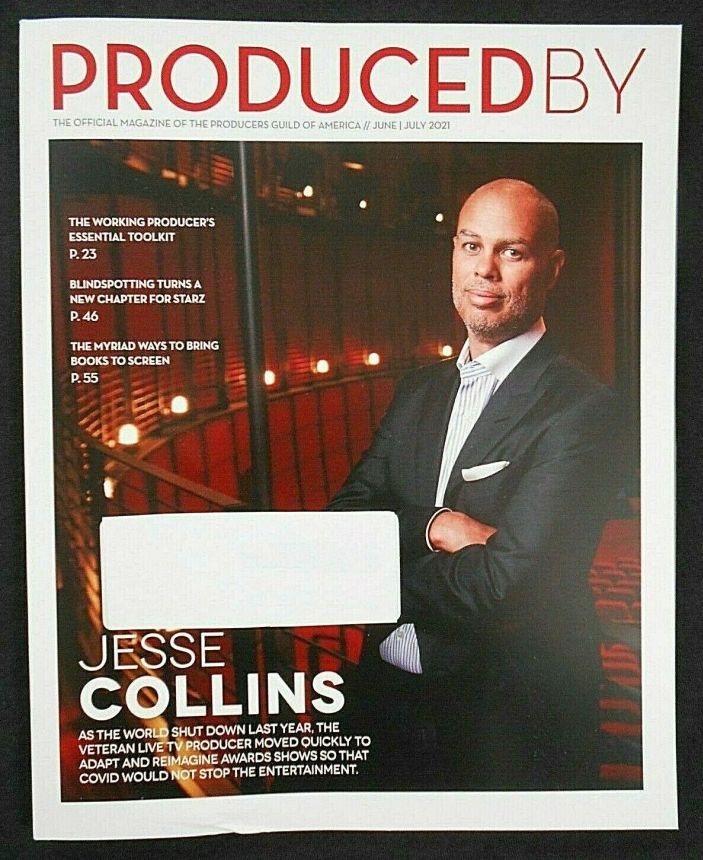 PRODUCED BY magazine cover  June/July 2021