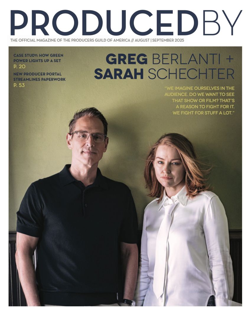 PRODUCED BY magazine cover  August/September 2025
