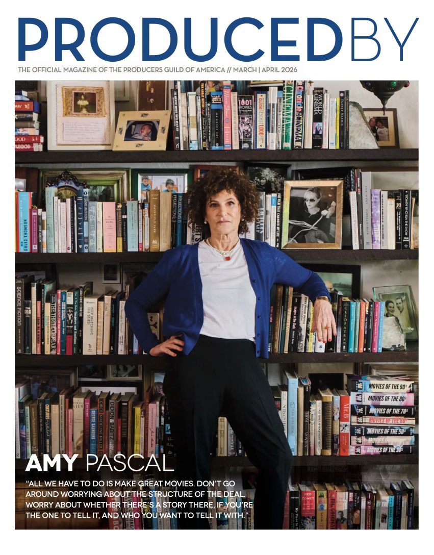 PRODUCED BY magazine side cover  March/April 2026
