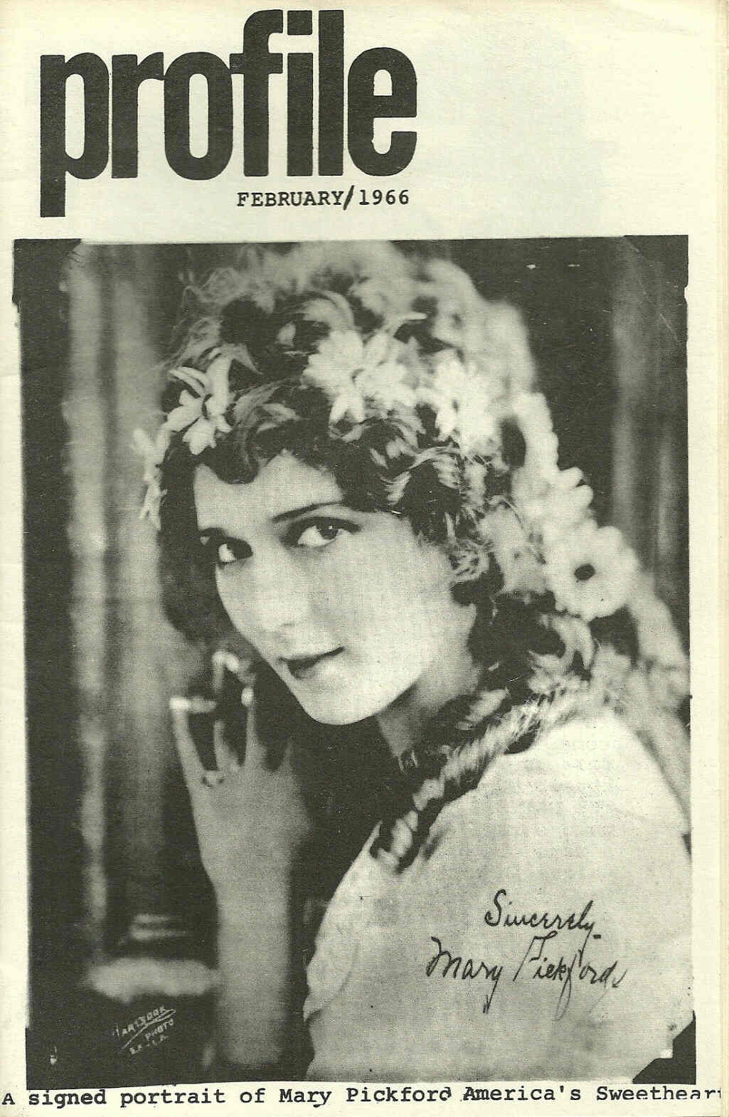 PROFILE magazine cover Issue 17 February 1966
