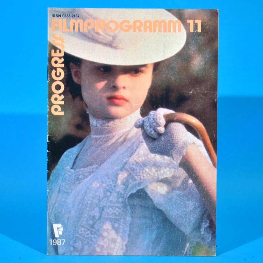 PROGRESS FILM PROGRAMM (1970s-90s) magazine cover Issue 11   1987