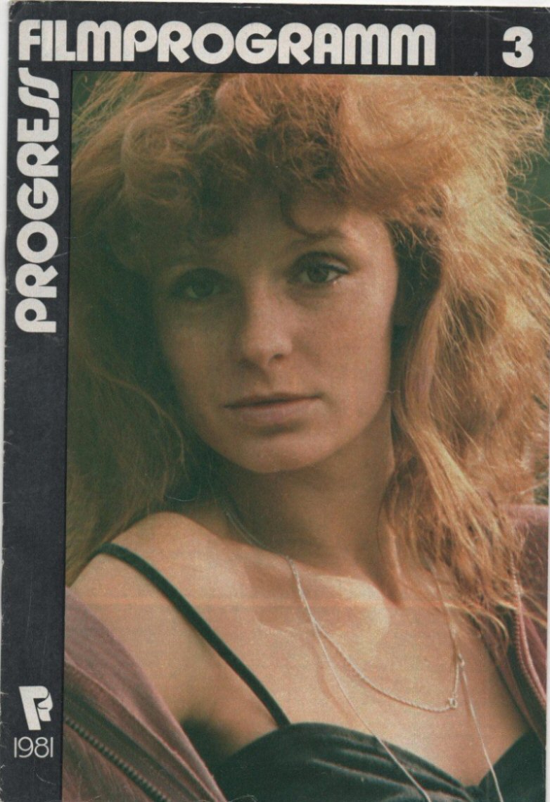 PROGRESS FILM PROGRAMM (1970s-90s) magazine cover Issue 3   1981