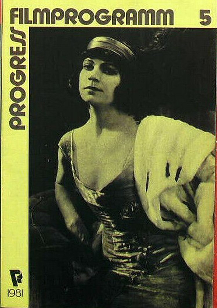 PROGRESS FILM PROGRAMM (1970s-90s) magazine cover Issue 5   1981