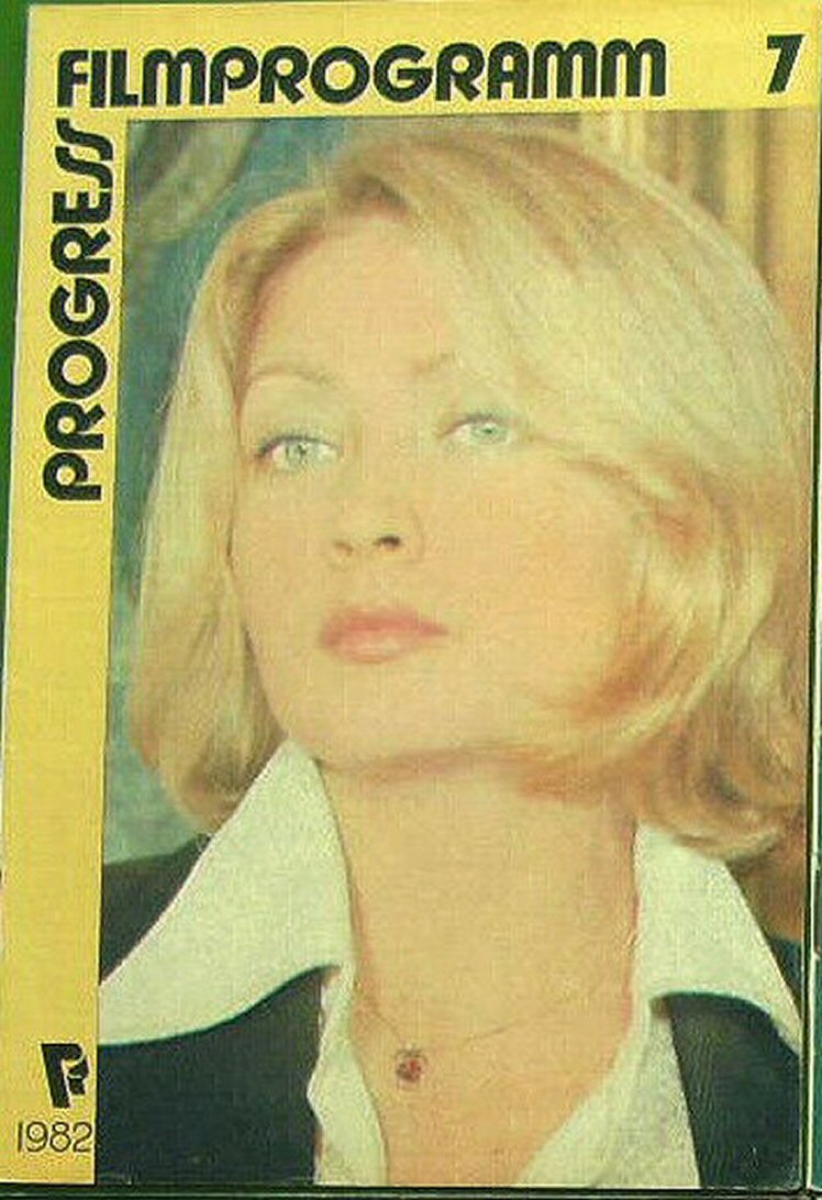 PROGRESS FILM PROGRAMM (1970s-90s) magazine cover Issue 7   1982