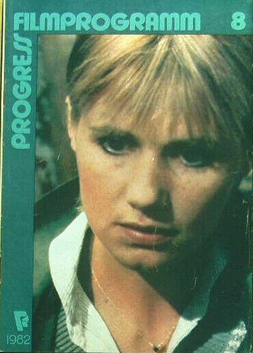 PROGRESS FILM PROGRAMM (1970s-90s) magazine cover Issue 8   1982