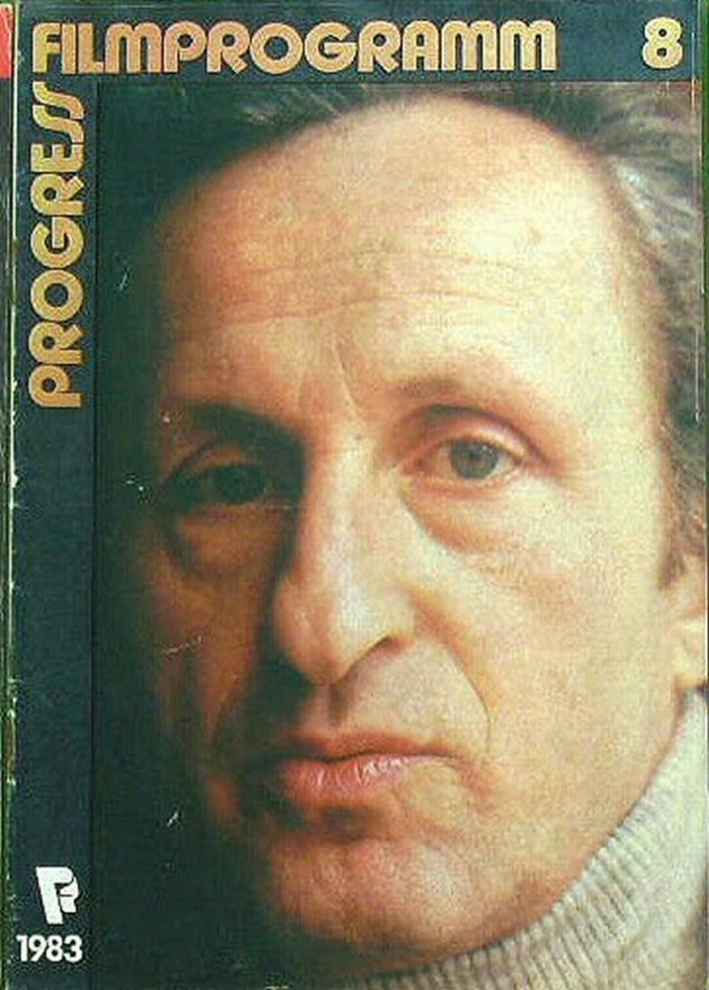 PROGRESS FILM PROGRAMM (1970s-90s) magazine cover Issue 8   1983