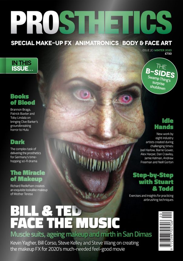 PROSTHETICS magazine side cover Issue 20 Winter 2020