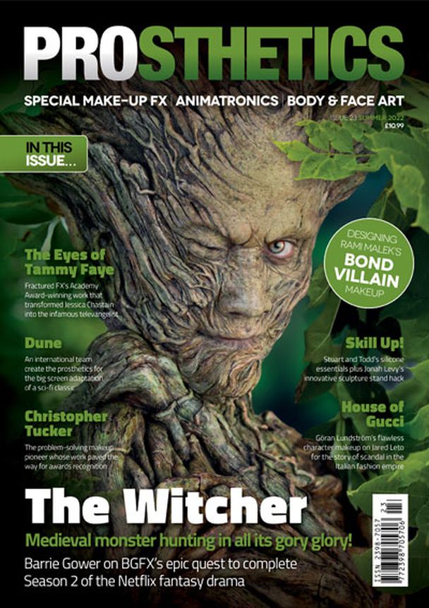 PROSTHETICS magazine side cover Issue 23 Summer 2022