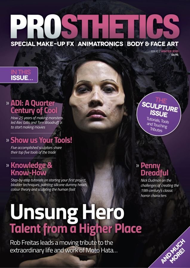 PROSTHETICS magazine side cover Issue 2 Winter 2015