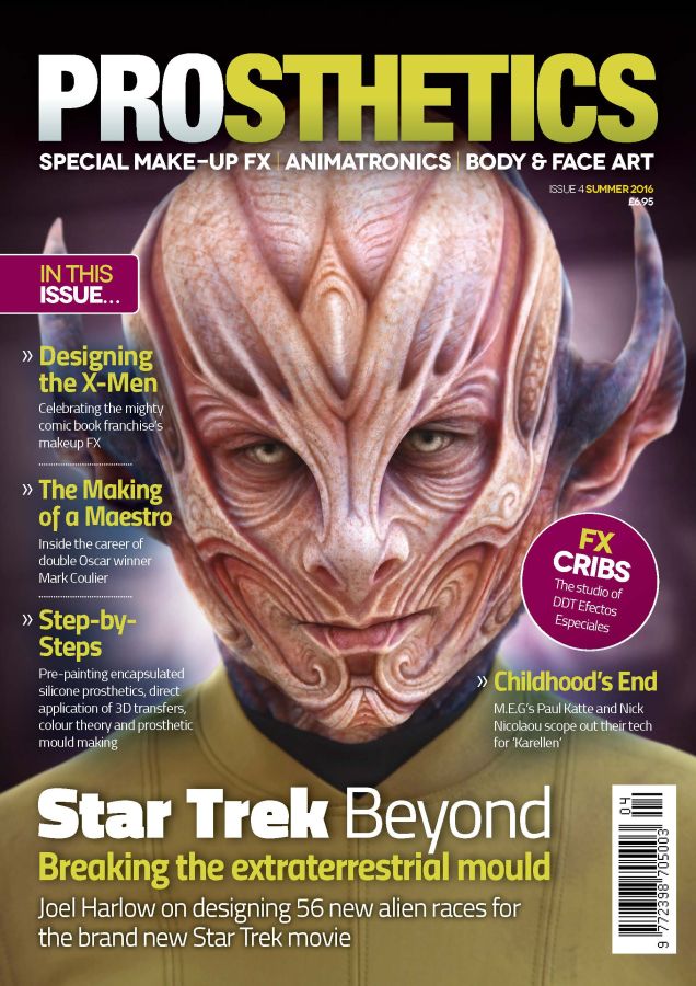 PROSTHETICS magazine cover Issue 4 Summer 2016