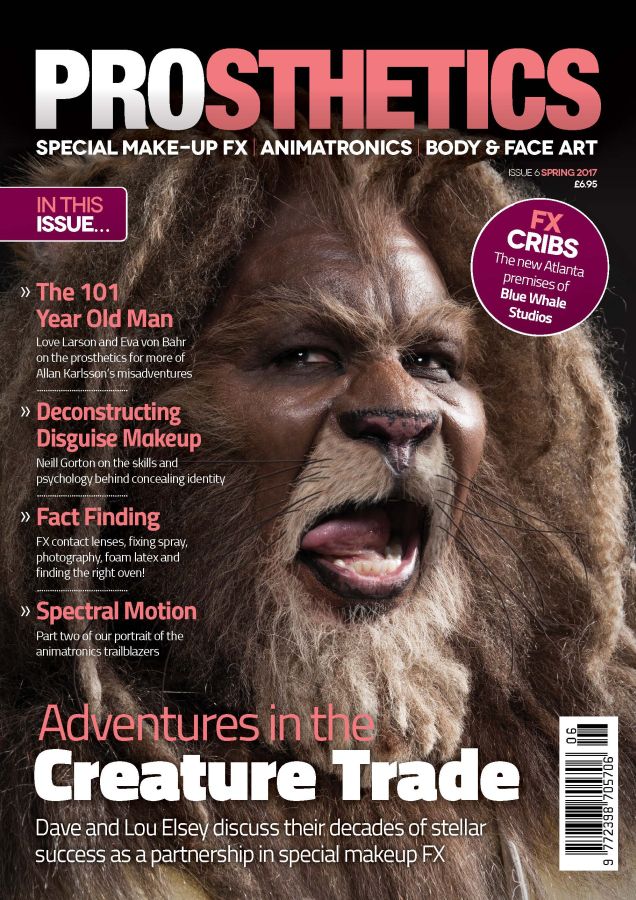 PROSTHETICS magazine cover Issue 6 Spring 2017