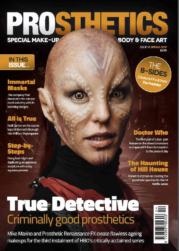 PROSTHETICS magazine cover Issue 14 Spring 2019