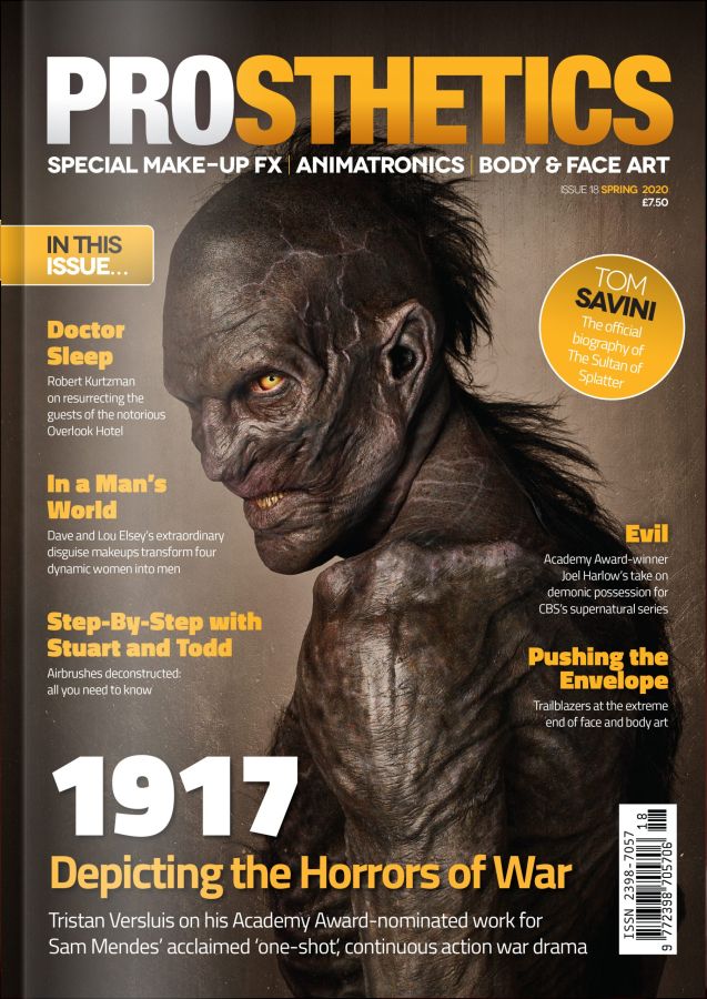 PROSTHETICS magazine cover Issue 18 Spring 2020