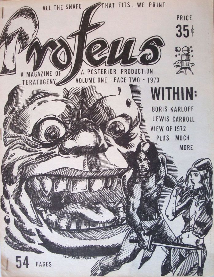 PROTEUS magazine cover Issue 2  1973