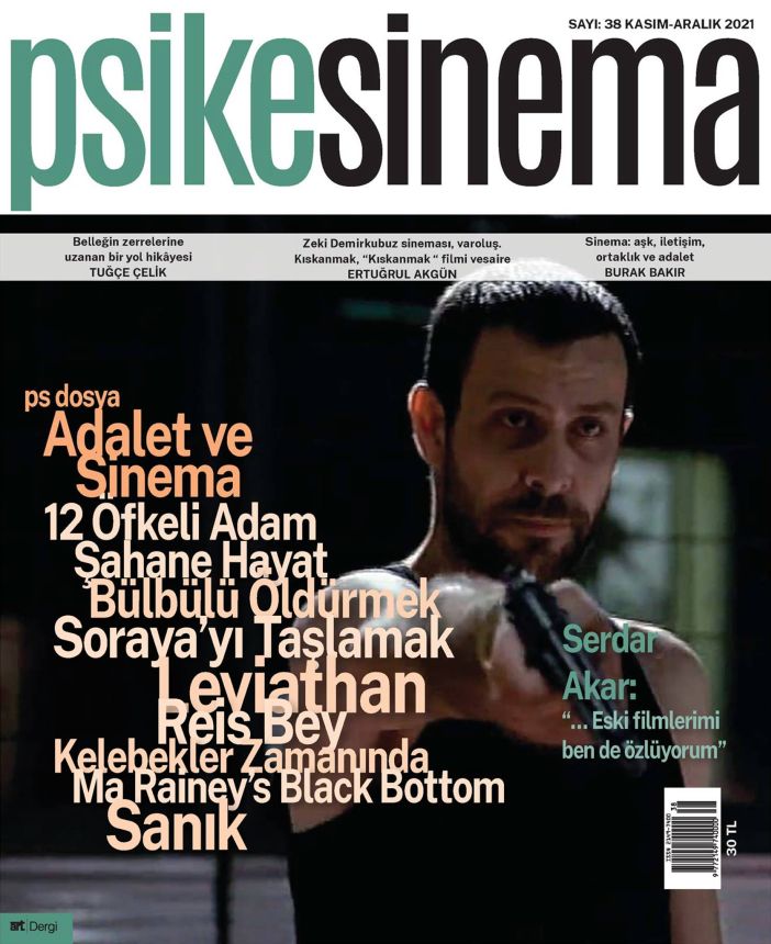 PSIKESINEMA magazine cover Issue 38  November/December 2021