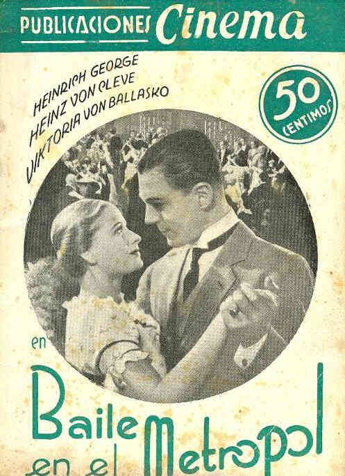 PUBLICACIONES CINEMA magazine side cover Issue 17  