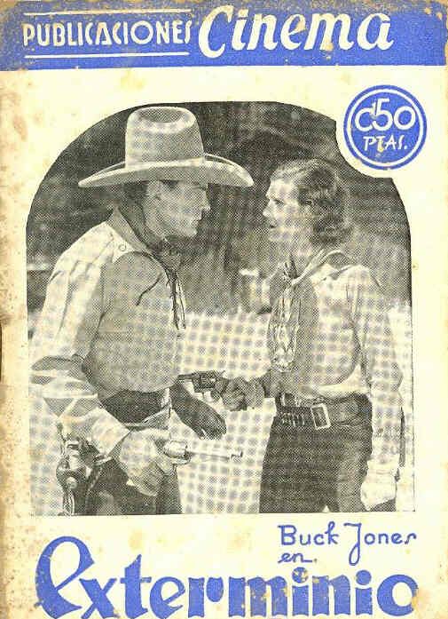 PUBLICACIONES CINEMA magazine side cover Issue 20  