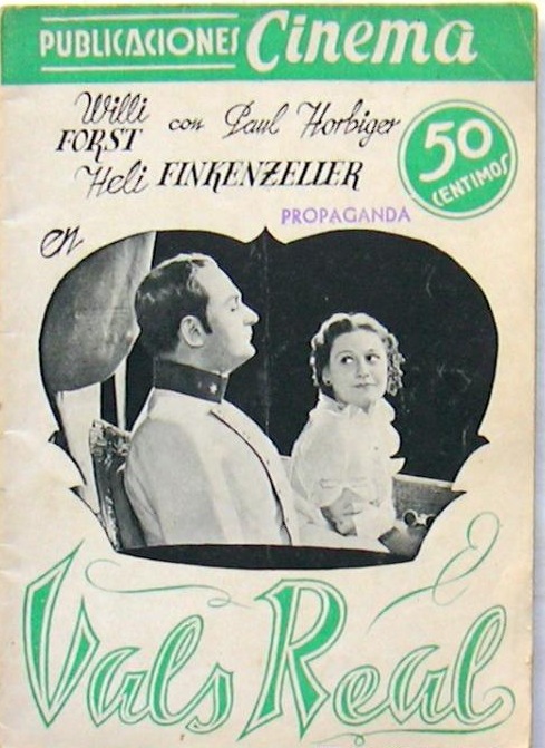 PUBLICACIONES CINEMA magazine side cover Issue 35  
