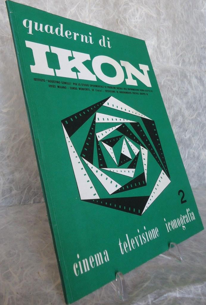 QUADERNI DI IKON magazine cover Issue 2 January 1968