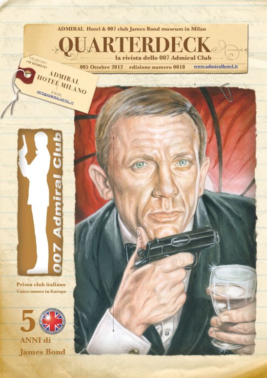 QUARTERDECK magazine side cover Issue 18 October 2012