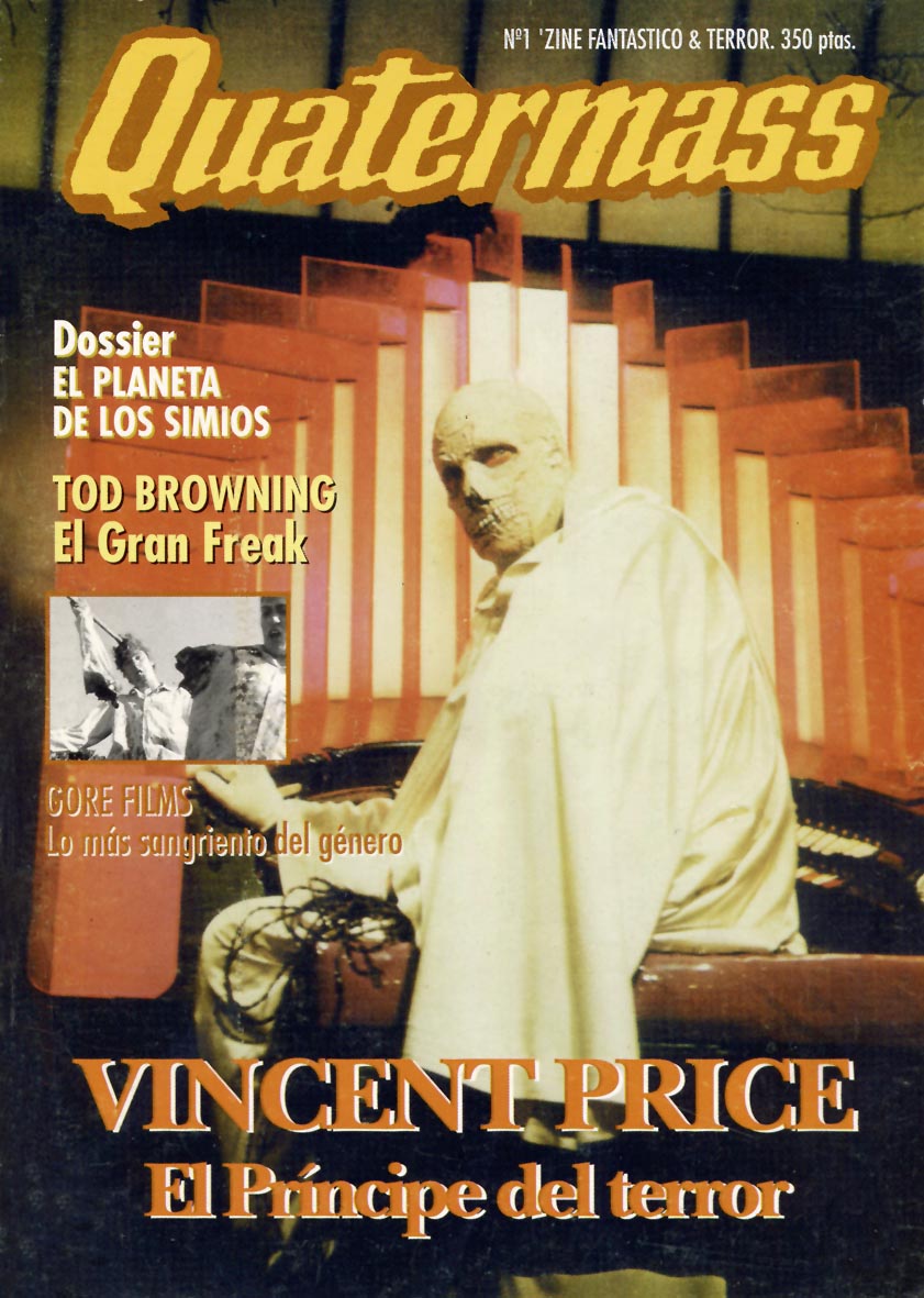 QUATERMASS magazine cover Issue 1 February 1994