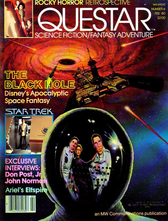 QUESTAR magazine cover Issue 6 February 1980