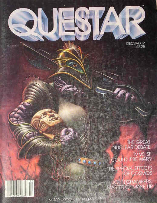 QUESTAR magazine cover Issue 10 December 1980