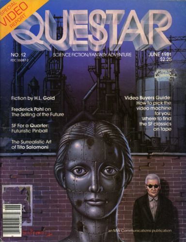 QUESTAR magazine cover Issue 12 June 1981