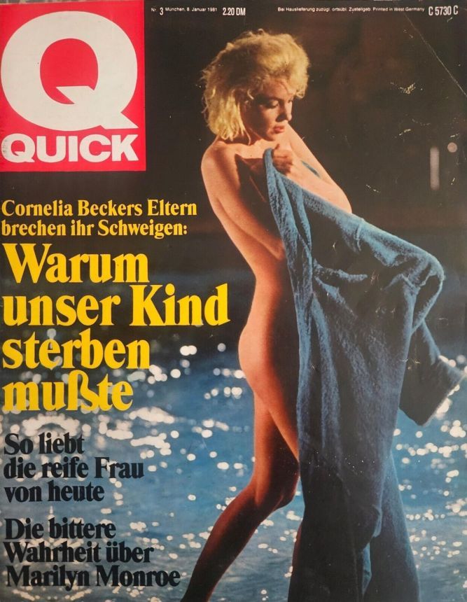 QUICK (DE) magazine side cover  January 1981