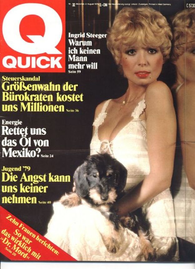 QUICK (DE) magazine side cover 2 August 1979