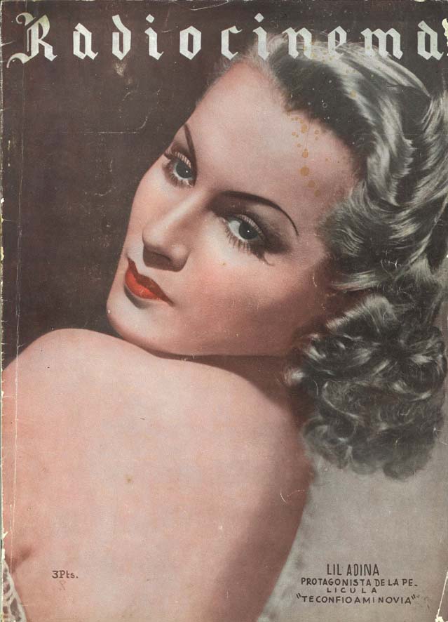 RADIOCINEMA magazine cover Issue 110   1945