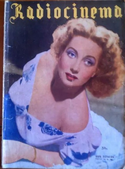 RADIOCINEMA magazine side cover Issue 111   1945